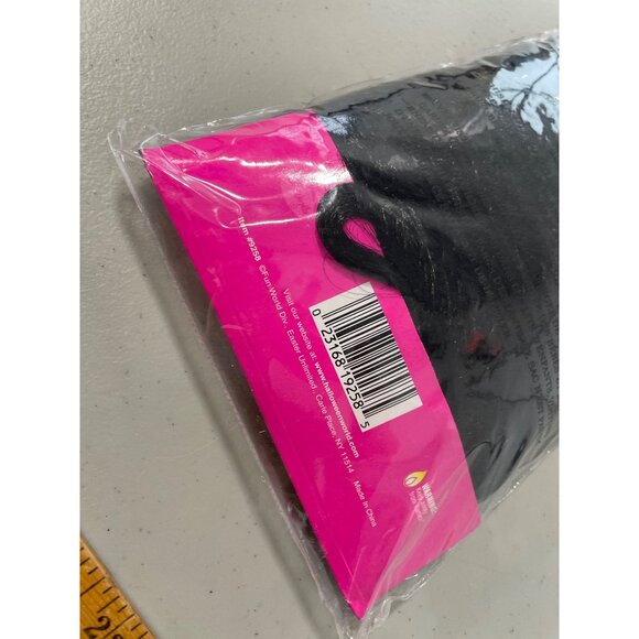 Fun World Long "N" Lovely Wig One Size 25 Inches Black Elvira Cher Halloween NEW - Picture 4 of 6